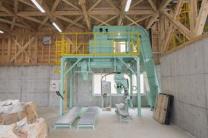 ペレット工場コンベア